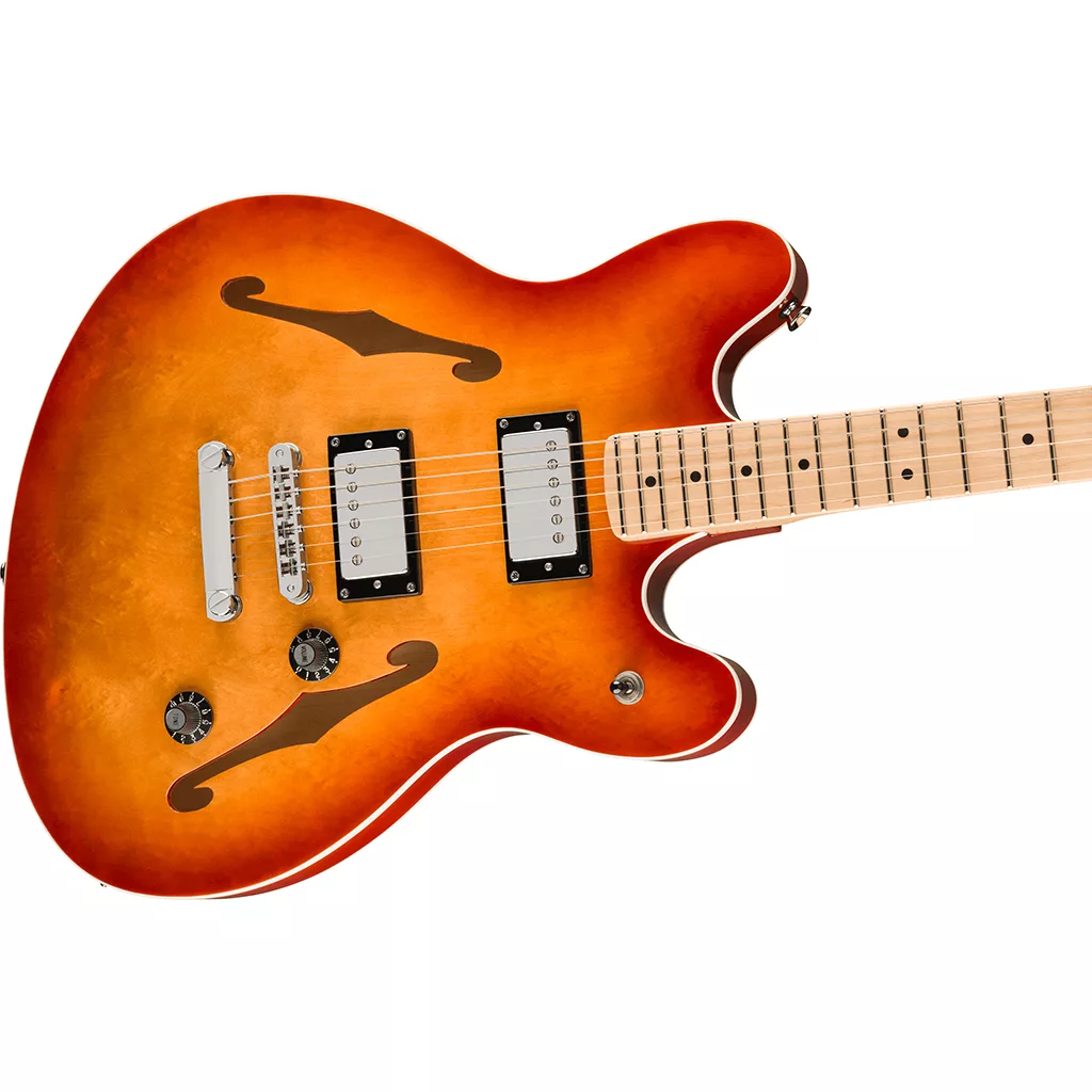 Squier Affinity Series® Starcaster® Deluxe Electric Guitar - Sienna Sunburst - Image 5