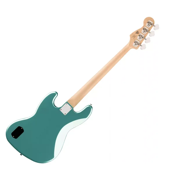 Squier Affinity Series® Active Jazz Bass® Bass Guitar - Mystic Sea Foam Green - Image 3