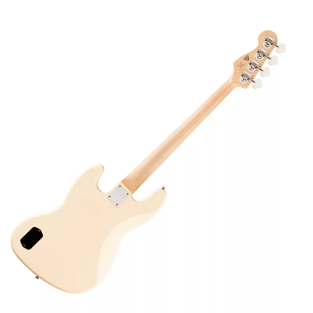 Squier Affinity Series® Active Jazz Bass® Bass Guitar - Olympic White - Image 3