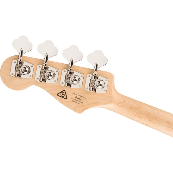 Squier Affinity Series® Active Jazz Bass® Bass Guitar - Olympic White - Image 7