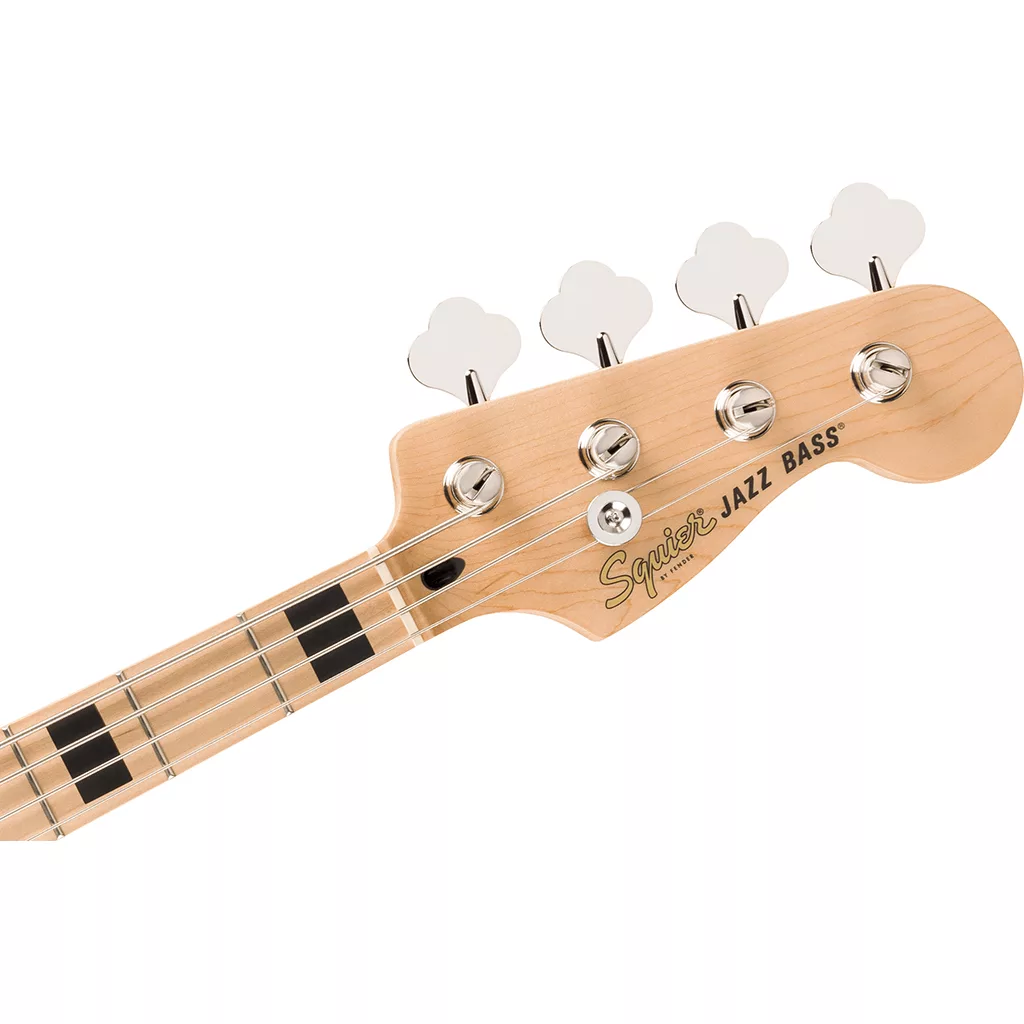 Squier Affinity Series® Active Jazz Bass® Bass Guitar - Olympic White - Image 6