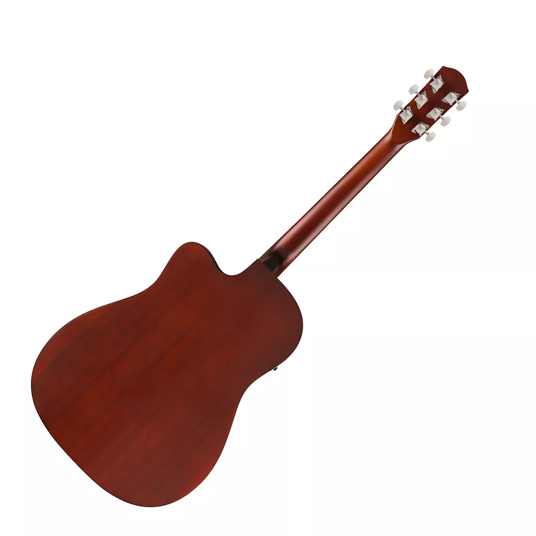 Fender FA-25CE Dreadnought Acoustic Guitar - Natural - Image 3