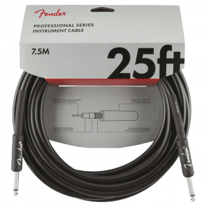 Fender® Professional Series Instrument Cable - 25' (7.5m)