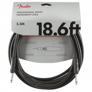 Fender® Professional Series Instrument Cable - 18.6' (5.5m)