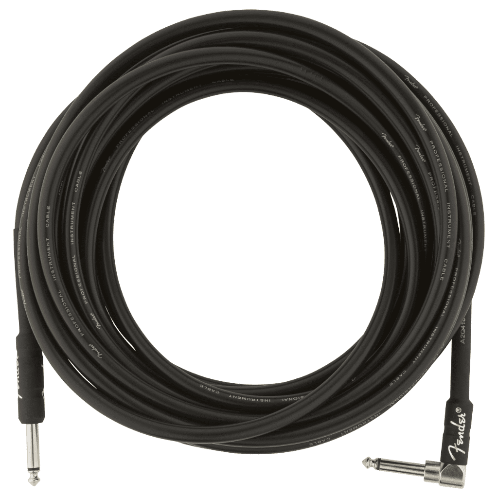 Fender® Professional Series Instrument Cable - Straight and Angled - 25′ (7.5m) - Image 2