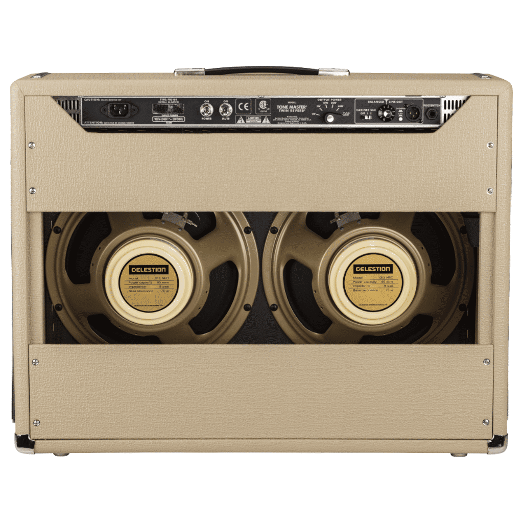 Fender Tone Master® Twin Reverb® Guitar Amp - Blonde - Image 2