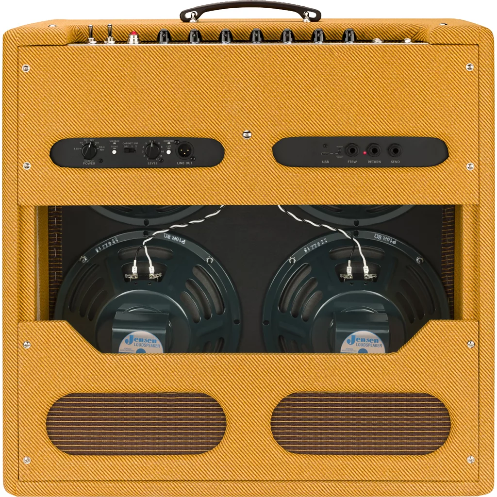 Fender Tone Master® '59 Bassman® Guitar Amplifier - Lacquered Tweed - Image 2