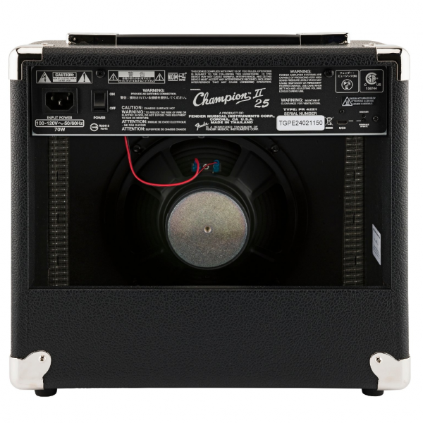 Fender Champion II 25-watt 1 x 8-inch Combo Amplifier - Image 2