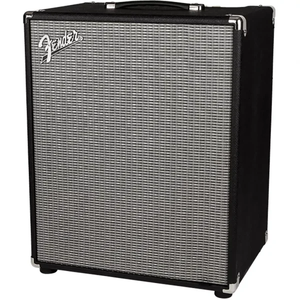 Fender Rumble™ 200 Bass Amplifier - Black and Silver - Image 5