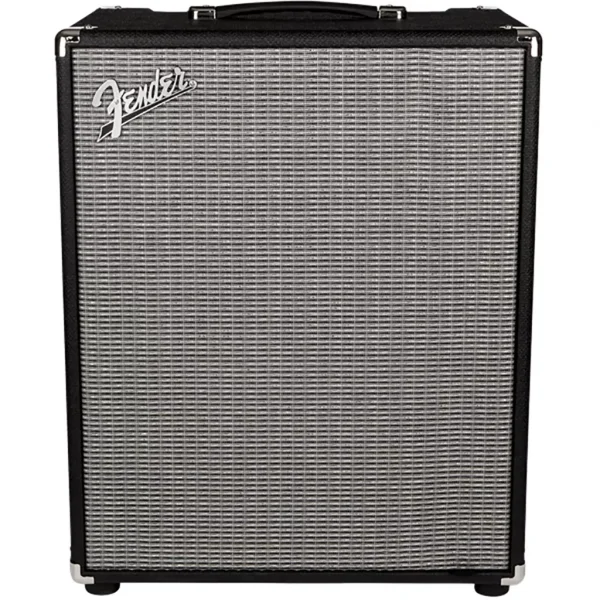 Fender Rumble™ 200 Bass Amplifier - Black and Silver