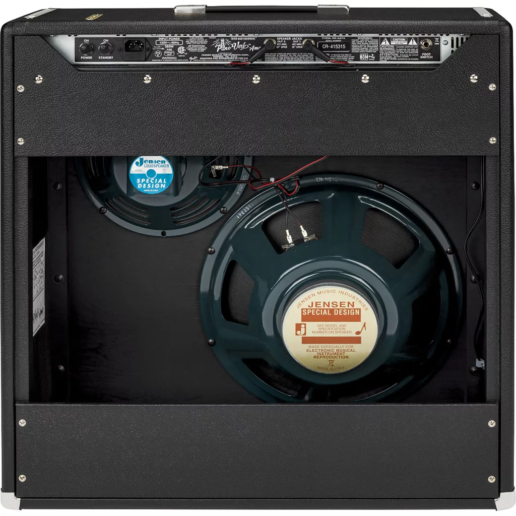Fender Jack White Pano Verb™ Guitar Amplifier - Black and Yellow - Image 2