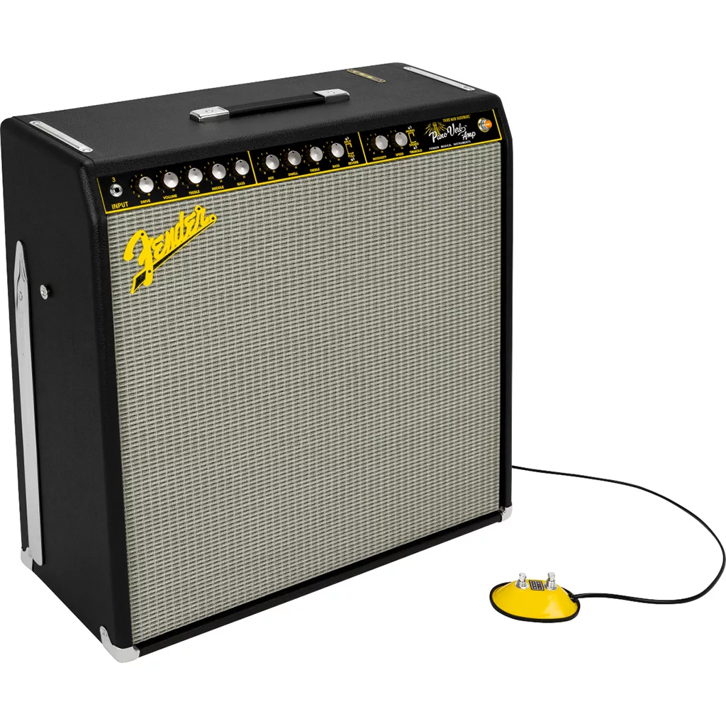 Fender Jack White Pano Verb™ Guitar Amplifier - Black and Yellow - Image 5