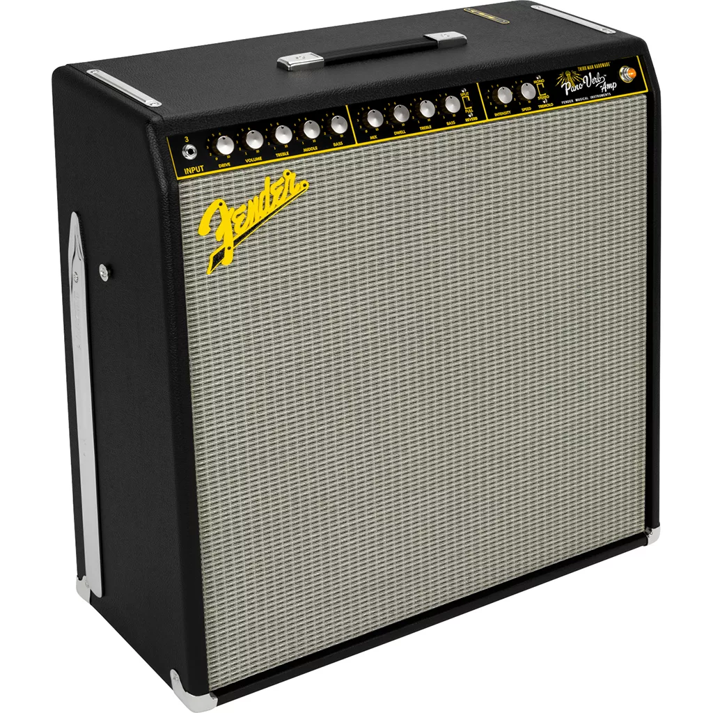 Fender Jack White Pano Verb™ Guitar Amplifier - Black and Yellow - Image 6