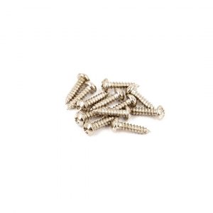 Pure Vintage Tuning Machine Mounting Screws, Nickel-Plated, (12)