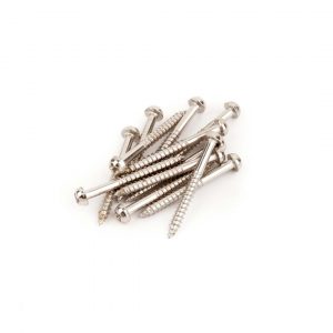 Pure Vintage Jazzmaster®/Telecaster® Pickup Mounting Screws, Nickel (12)
