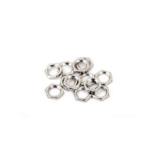 Potentiometer Nuts (12) (Nickel)