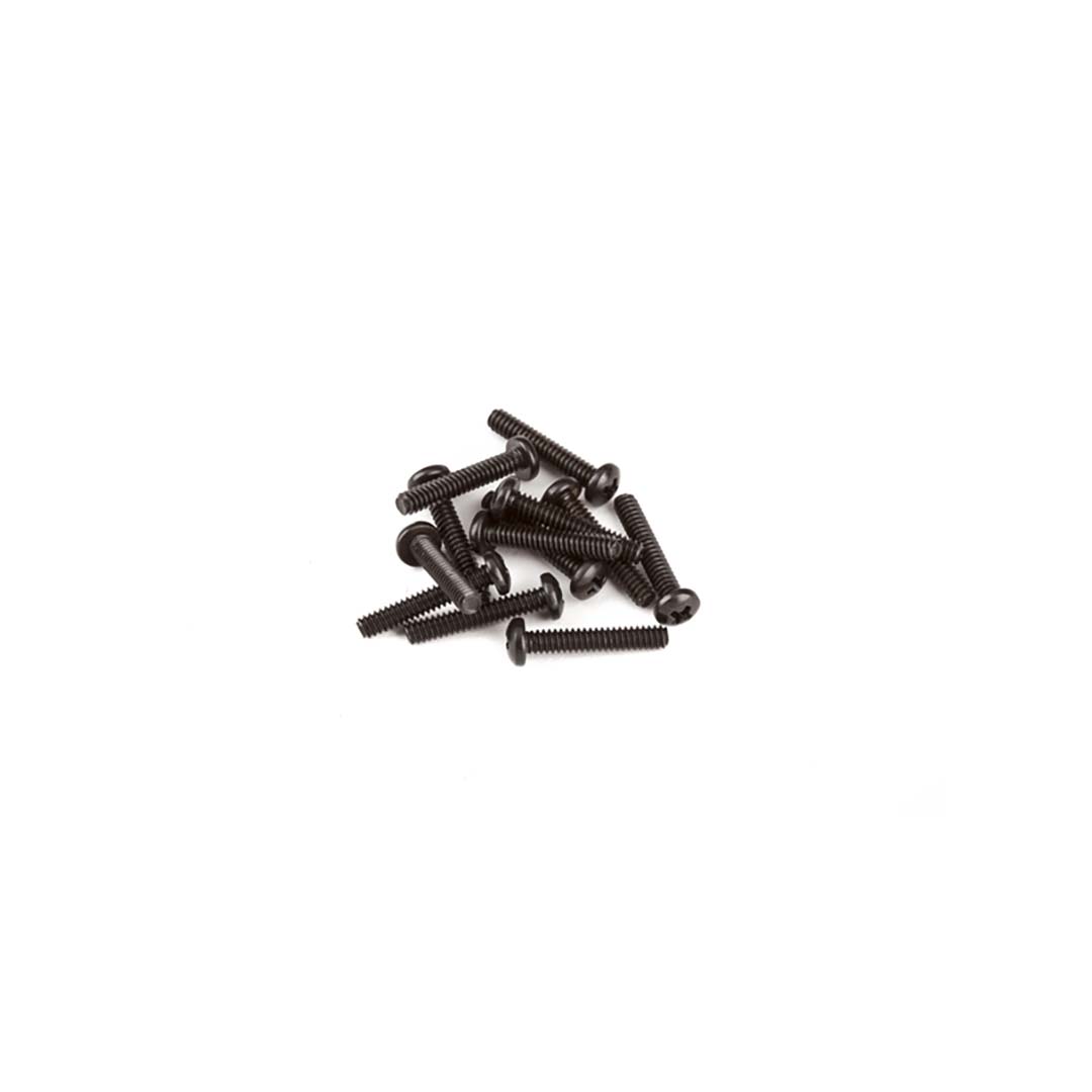 American Deluxe/Elite Strat®/Tele® Saddle Intonation Screws, (Short 4-40 X 5/8) Phillips, Black (12)