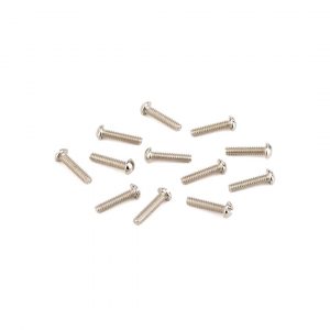 Pure Vintage Slotted Telecaster® Bridge Pickup Mounting Screws, Nickel (12)