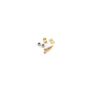 Vintage-Style Stratocaster® String Guides (2) (Gold)