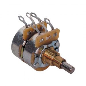 Concentric 250K/500K Audio Solid Shaft Potentiometer, (Volume and Tone)