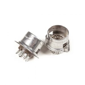 Pure Vintage Preamp Tube Sockets, 9 Pin, Set of 2