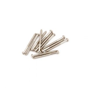 Pure Vintage Bass Pickup Mounting Screws, 4 x 1 1/4", (12)