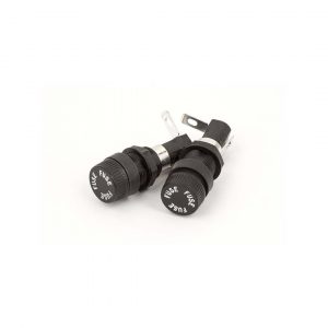 Pure Vintage Fuse Holders and Caps, (2)