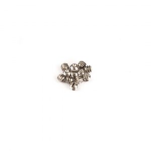 Stacked Control Knob Mounting Screws, (6-32 X 1/8") Slotted, Nickel (12)
