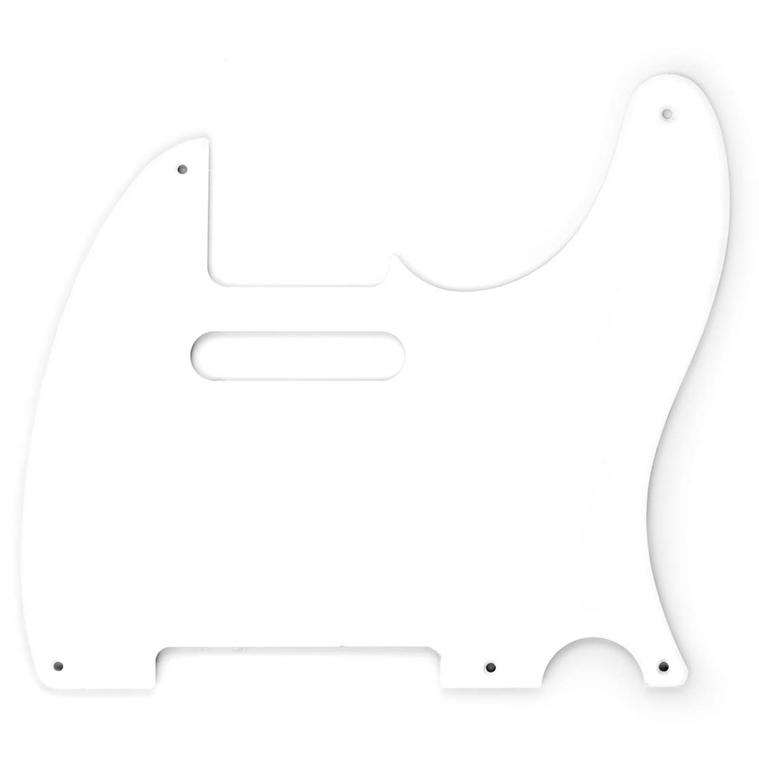 White, 1-Ply, 5-Hole Mount SS