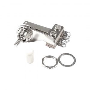 Pure Vintage 3-Position Pickup Selector Toggle Swith, with Mounting Hardware and Aged White Knob