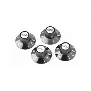72 Telecaster® Custom Knobs (4), Black
