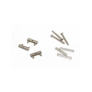 American Vintage Telecaster® Threaded Bridge Saddles, Nickel (3)