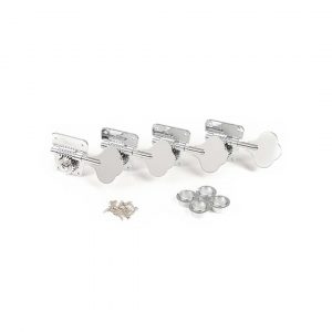 Pure Vintage '70s Bass Tuning Machines, Nickel/Chrome, (4)