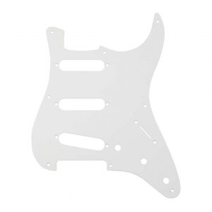 Pure Vintage Pickguard, '56/'59 Stratocaster®, 8-Hole Mount, Eggshell, 1-Ply