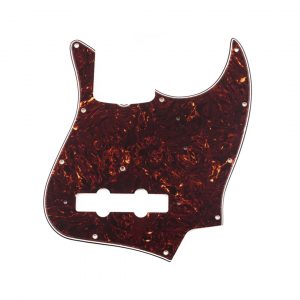Pure Vintage '64 Jazz Bass®, 11-Hole Mount, Tortoise Shell, 4-Ply
