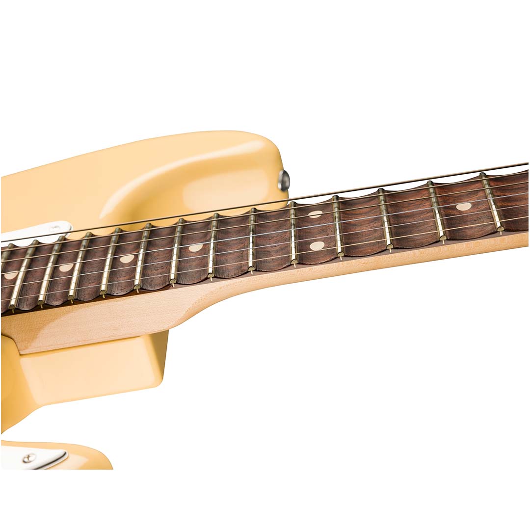 Yngwie Malmsteen Stratocaster®, Scalloped Rosewood Fingerboard, Vintage White - Image 8