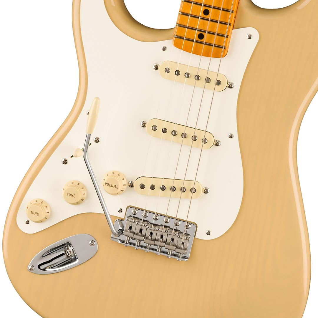 American Vintage II 1957 Stratocaster® Left-Hand, Maple Fingerboard, Vintage Blonde - Image 4