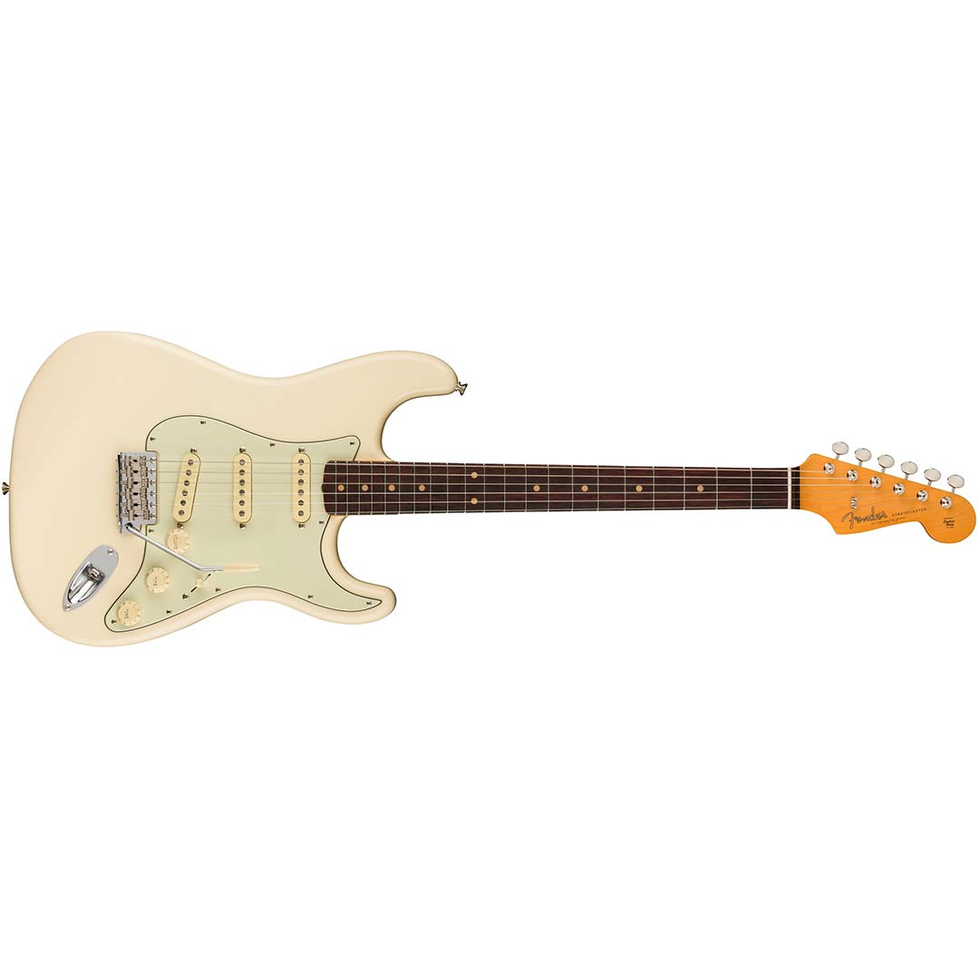 American Vintage II 1961 Stratocaster®, Rosewood Fingerboard, Olympic White - Image 2