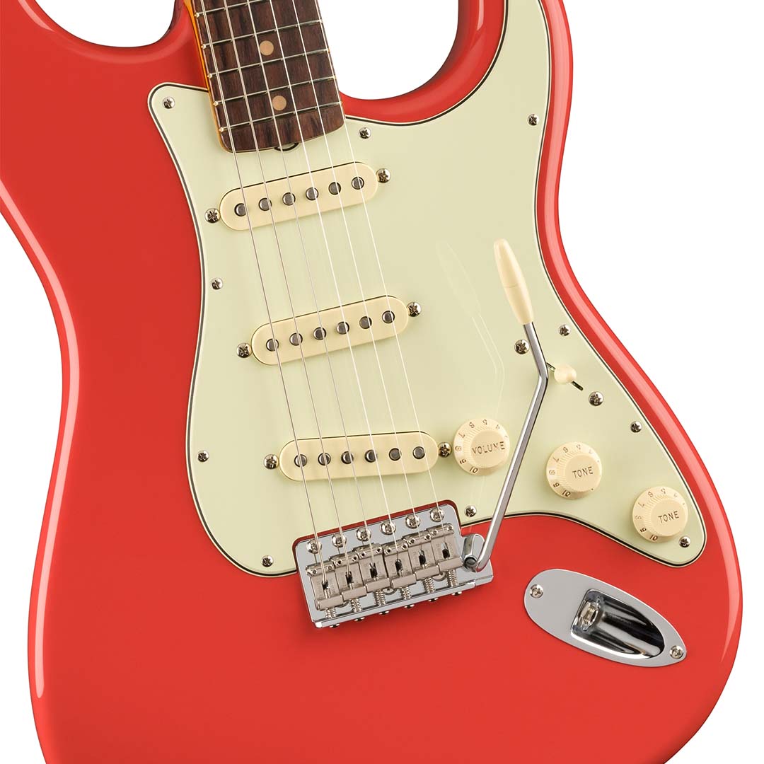 American Vintage II 1961 Stratocaster®, Rosewood Fingerboard, Fiesta Red - Image 4