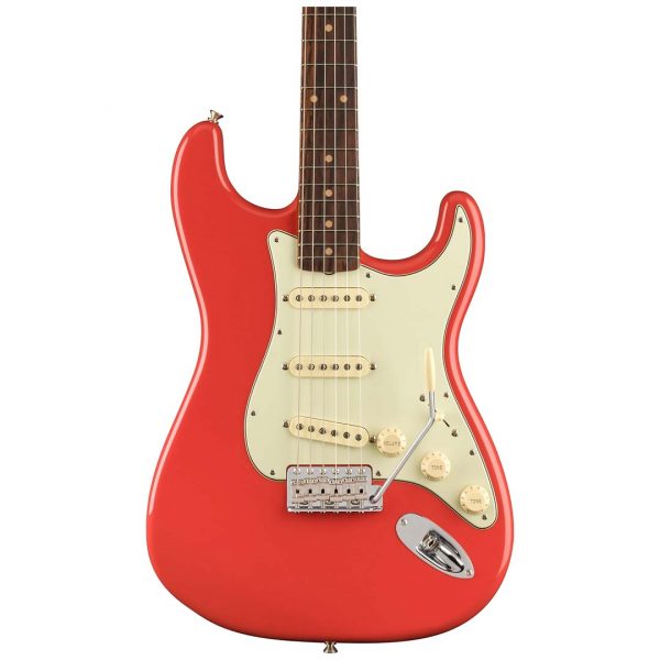 American Vintage II 1961 Stratocaster®, Rosewood Fingerboard, Fiesta Red