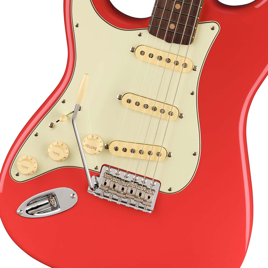 American Vintage II 1961 Stratocaster® Left-Hand, Rosewood Fingerboard, Fiesta Red - Image 4