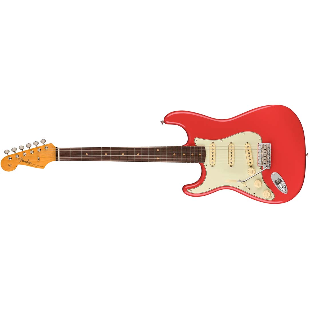 American Vintage II 1961 Stratocaster® Left-Hand, Rosewood Fingerboard, Fiesta Red - Image 2