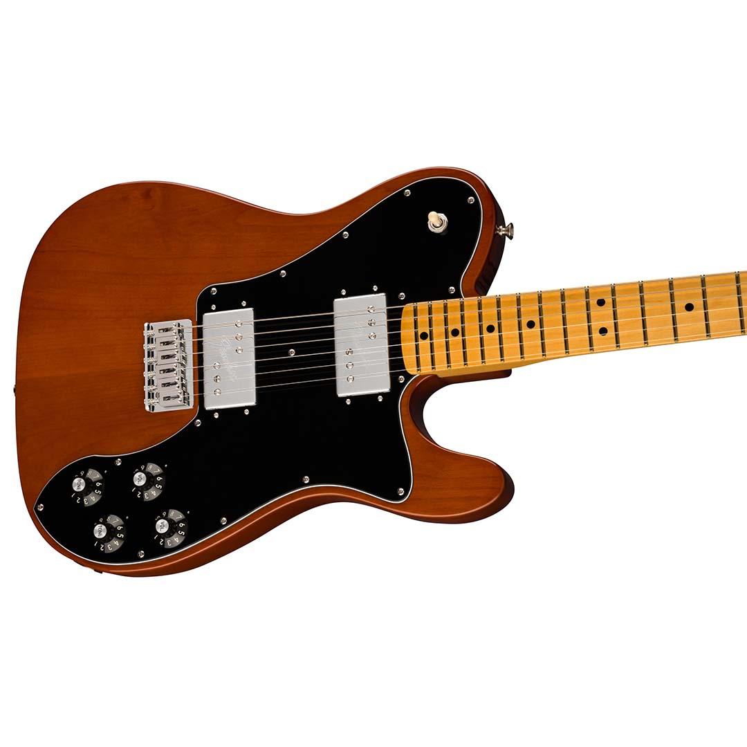 American Vintage II 1975 Telecaster® Deluxe, Maple Fingerboard, Mocha - Image 4