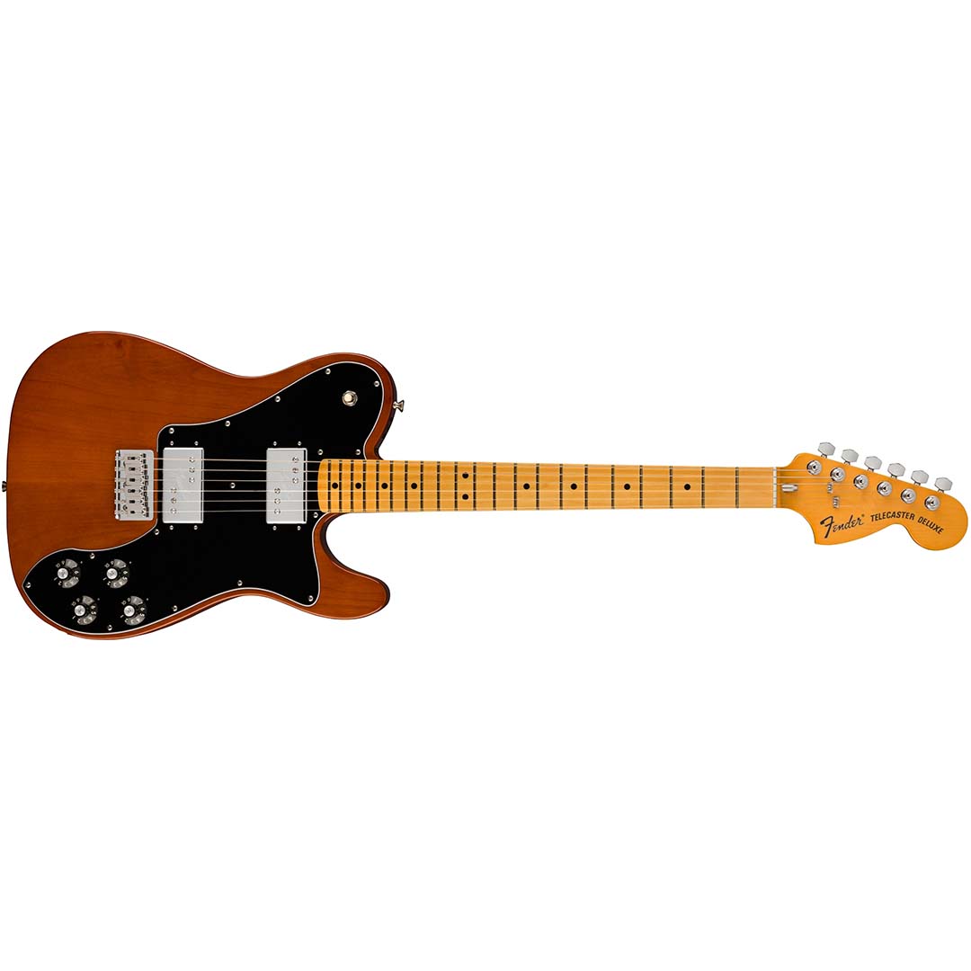 American Vintage II 1975 Telecaster® Deluxe, Maple Fingerboard, Mocha - Image 2