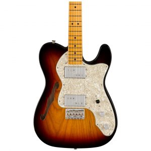 American Vintage II 1972 Telecaster® Thinline, Maple Fingerboard, 3-Color Sunburst