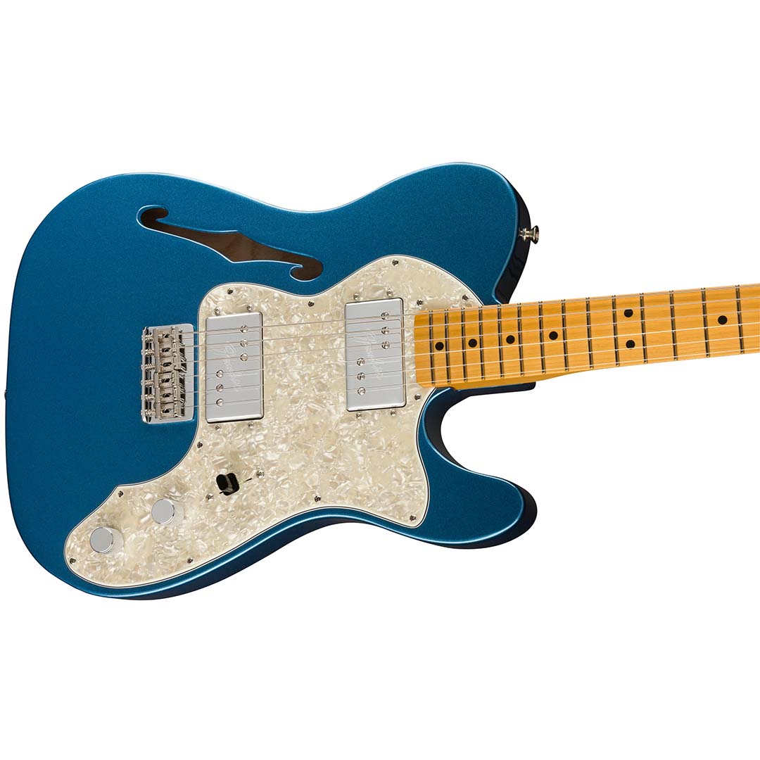 American Vintage II 1972 Telecaster® Thinline, Maple Fingerboard, Lake Placid Blue - Image 5
