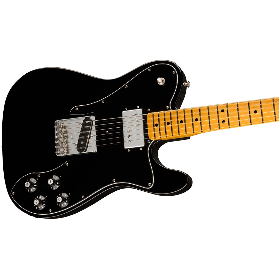 American Vintage II 1977 Telecaster® Custom, Maple Fingerboard, Black - Image 5