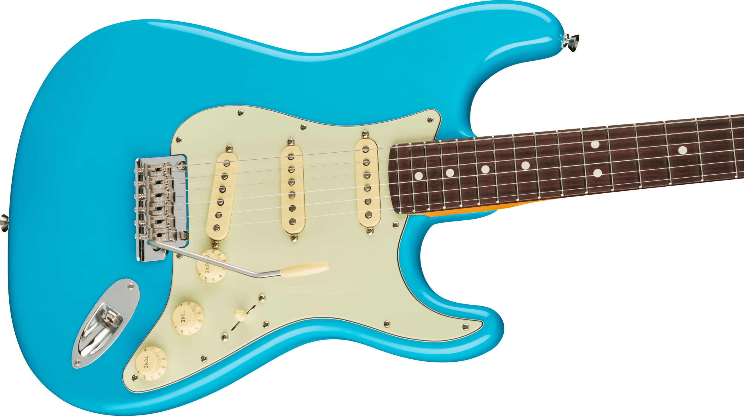 American Professional II Stratocaster®, Rosewood Fingerboard, Miami Blue - Image 5