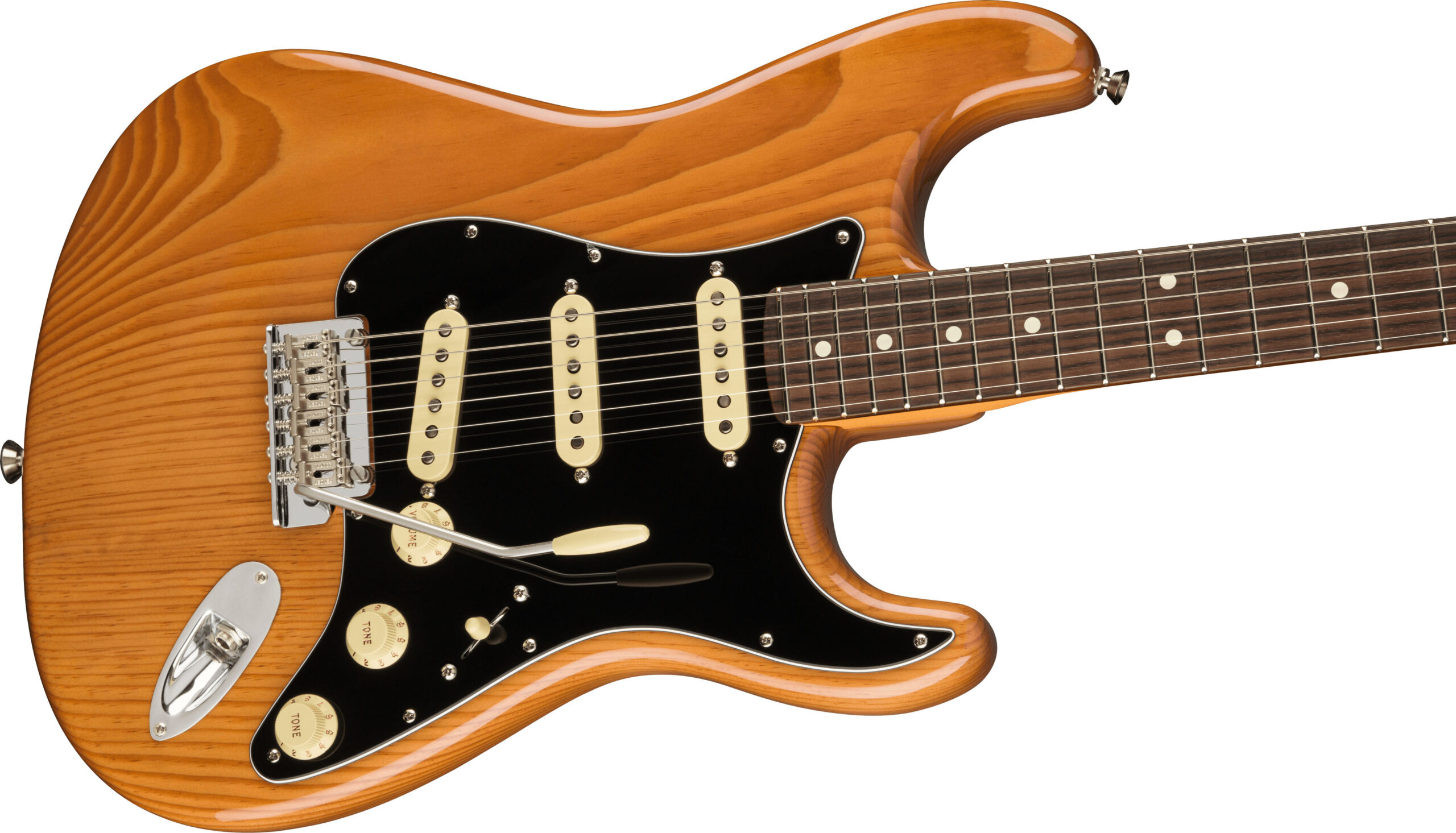 American Professional II Stratocaster®, Rosewood Fingerboard, Roasted Pine - Image 5