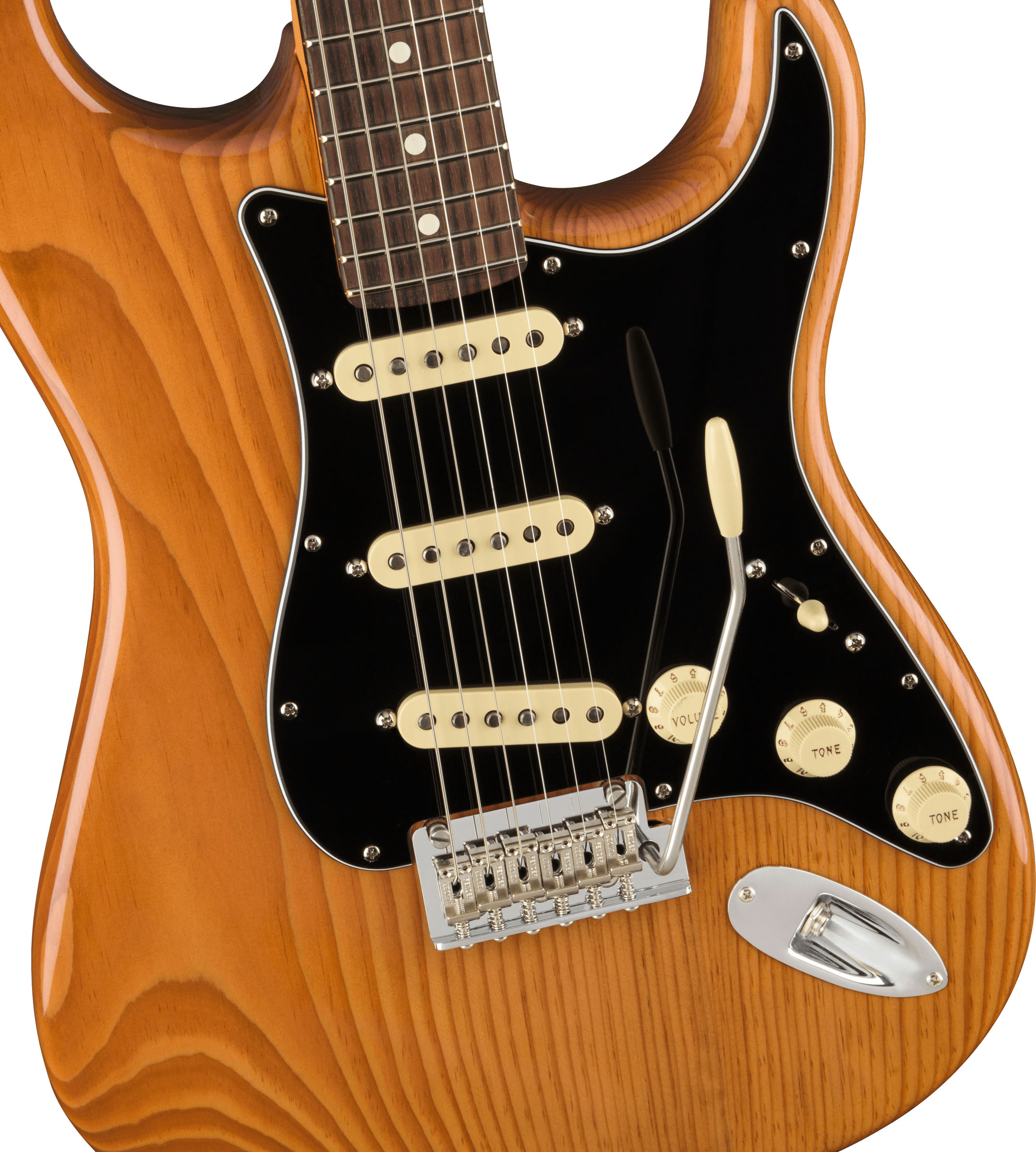 American Professional II Stratocaster®, Rosewood Fingerboard, Roasted Pine - Image 4